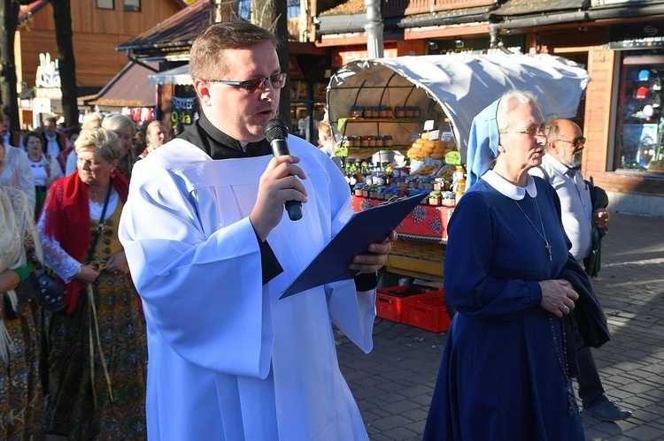 Procesja Fatimska ulicami Zakopanego