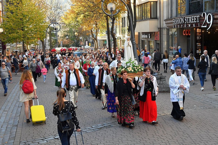 Procesja Fatimska ulicami Zakopanego