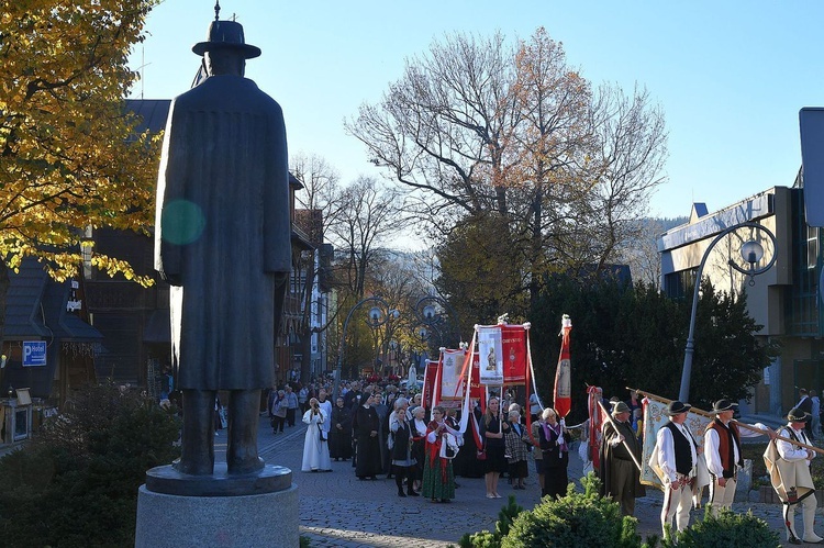 Procesja Fatimska ulicami Zakopanego