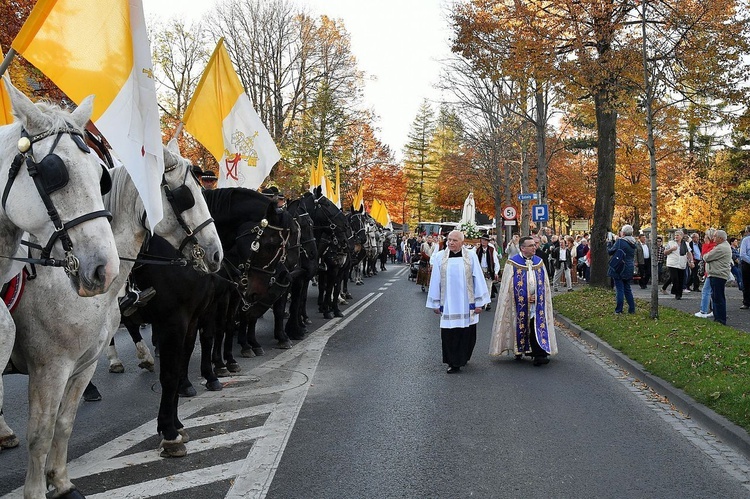 Procesja Fatimska ulicami Zakopanego