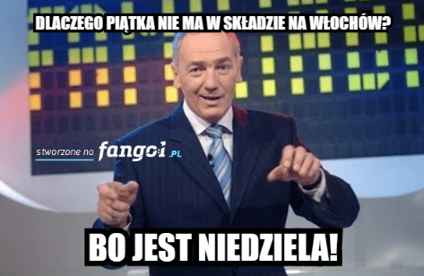 Memy po meczu Polska-Włochy