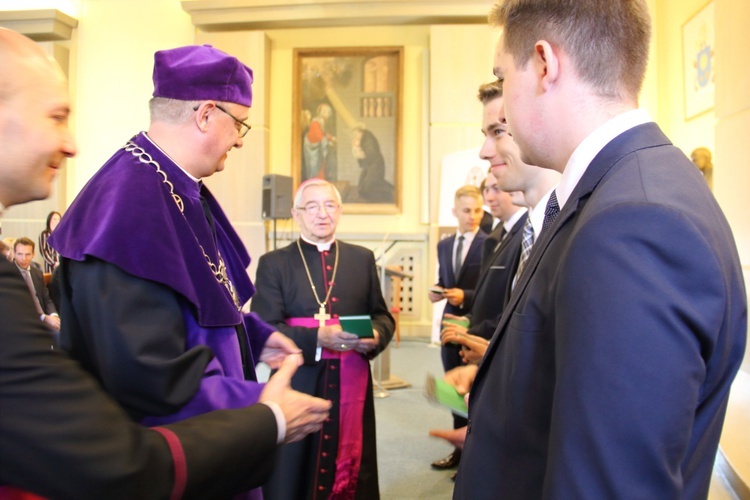 Inauguracja roku akademickiego w Gdańskim Seminarium Duchownym.