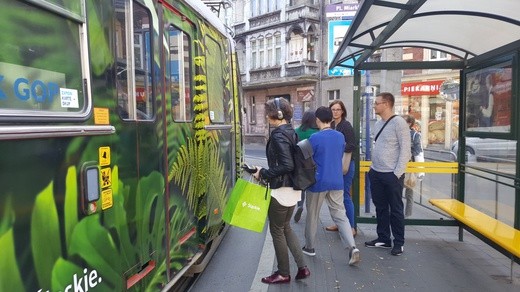Nietypowy tramwaj ulicach województwa śląskiego