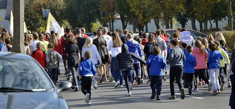 Bieg papieski w Płońsku