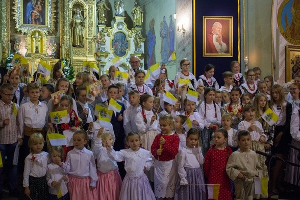 Na zakończenie wszyscy śpiewacy wykonali "Barkę"