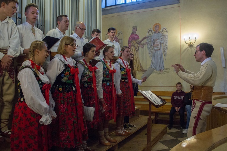 Koncert papieski w Łącku