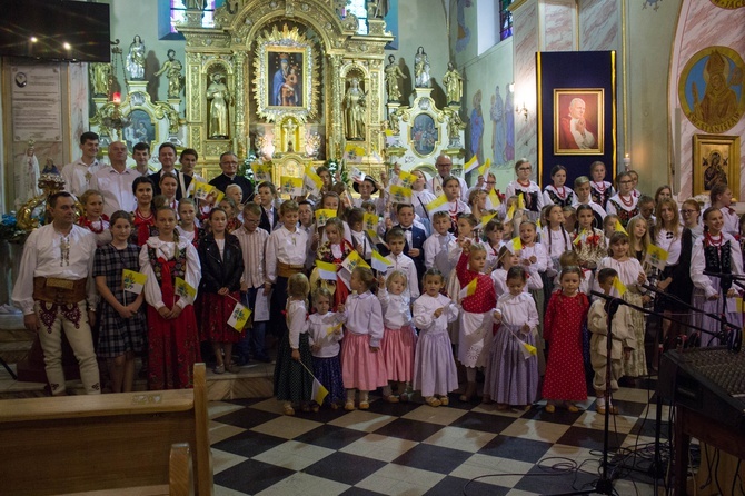 Koncert papieski w Łącku