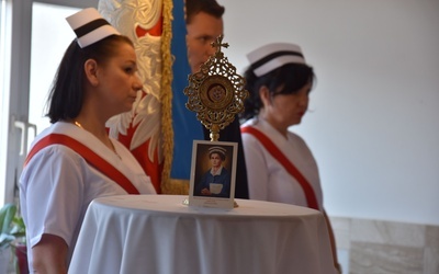 Relikwie bł. Hanny Chrzanowskiej w przasnyskim szpitalu