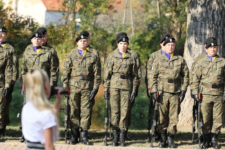 Odsłonięcie pominika gen. Józefa Dwobor Muśnickiego