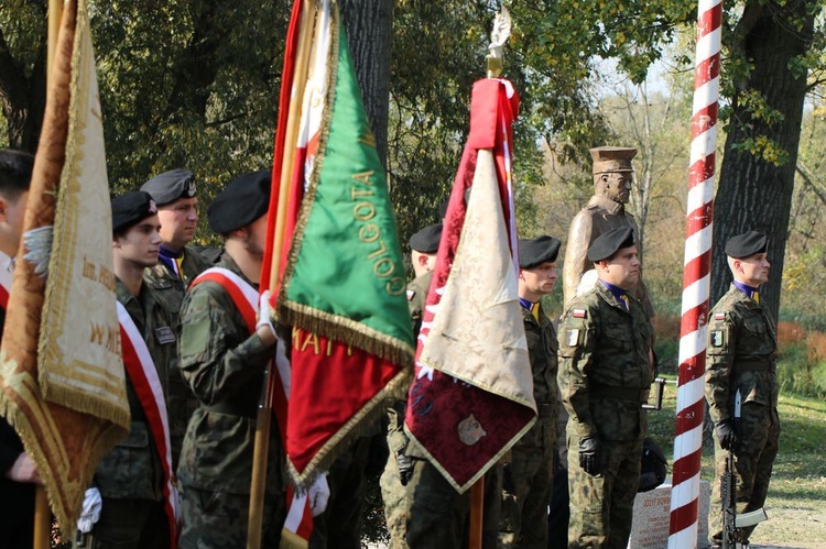 Odsłonięcie pominika gen. Józefa Dwobor Muśnickiego