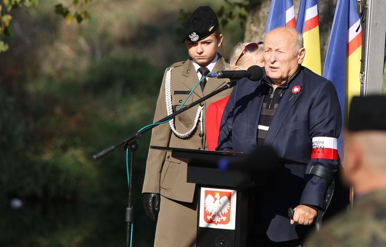 Odsłonięcie pominika gen. Józefa Dwobor Muśnickiego