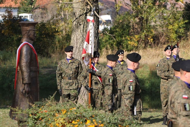 Odsłonięcie pominika gen. Józefa Dwobor Muśnickiego