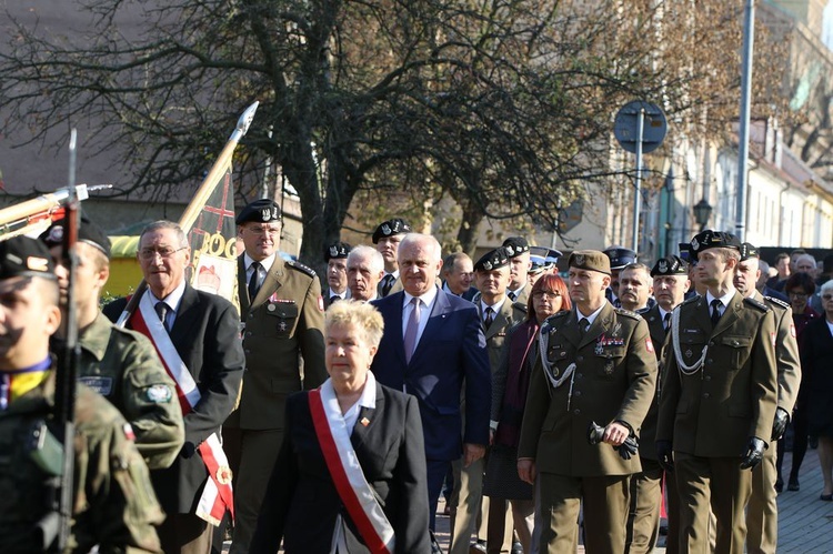 Odsłonięcie pominika gen. Józefa Dwobor Muśnickiego