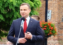 Prezydent Andrzej Duda złoży też kwiaty pod pomnikiem Jana Pawła II