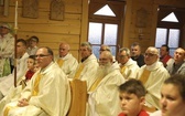 Poświęcenie odbudowanego po pożarze kościoła na Stecówce