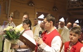 Poświęcenie odbudowanego po pożarze kościoła na Stecówce