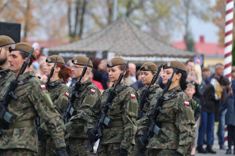 Przysięga wojskowa w Sandomierzu