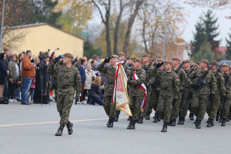 Przysięga wojskowa w Sandomierzu