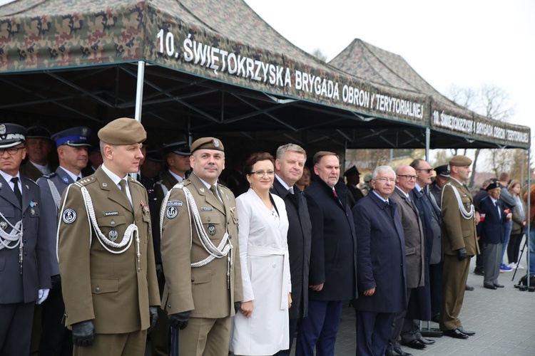 Przysięga wojskowa w Sandomierzu