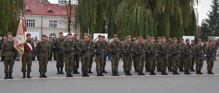 Przysięga wojskowa w Sandomierzu