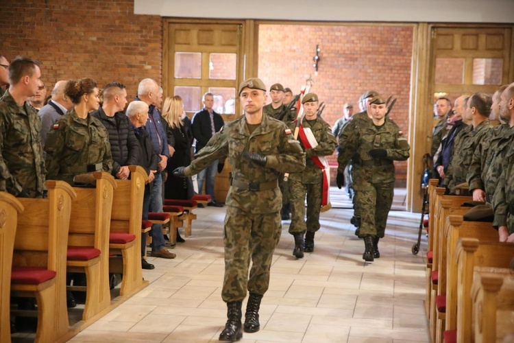 Przysięga wojskowa w Sandomierzu