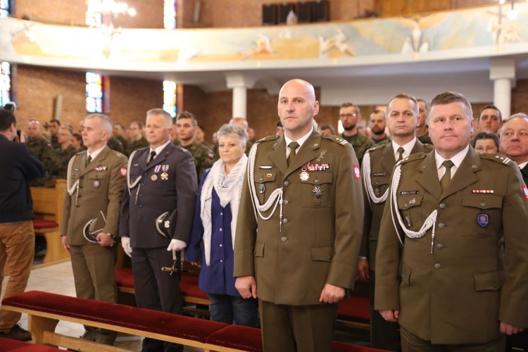 Przysięga wojskowa w Sandomierzu