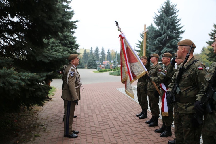 Przysięga wojskowa w Sandomierzu