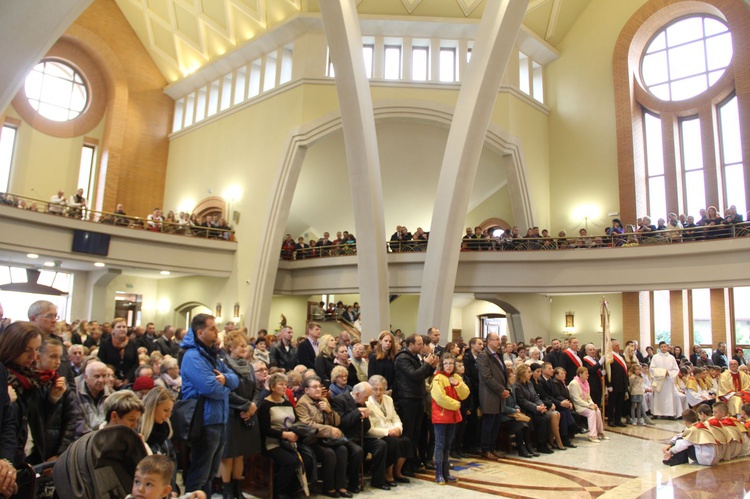 Poświęcenie kościoła św. Jana Pawła II w Nowym Sączu