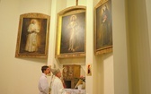 Św. Jan Paweł II w Kaplicy Bożego Miłosierdzia w Aleksandrowicach