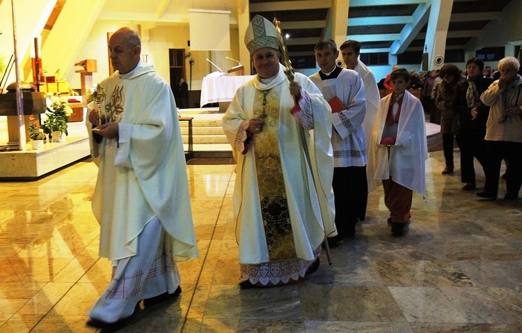 Św. Jan Paweł II w Kaplicy Bożego Miłosierdzia w Aleksandrowicach