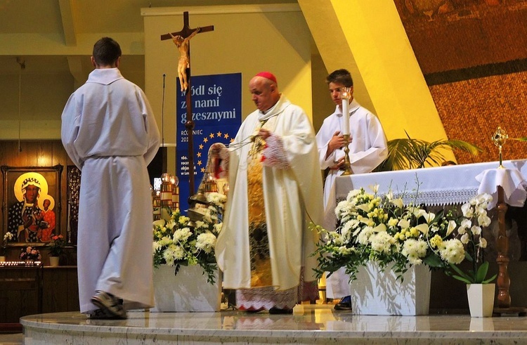 Św. Jan Paweł II w Kaplicy Bożego Miłosierdzia w Aleksandrowicach