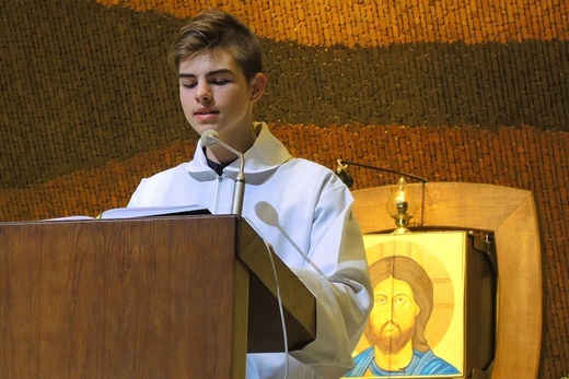 Św. Jan Paweł II w Kaplicy Bożego Miłosierdzia w Aleksandrowicach