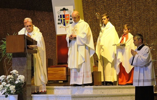 Św. Jan Paweł II w Kaplicy Bożego Miłosierdzia w Aleksandrowicach