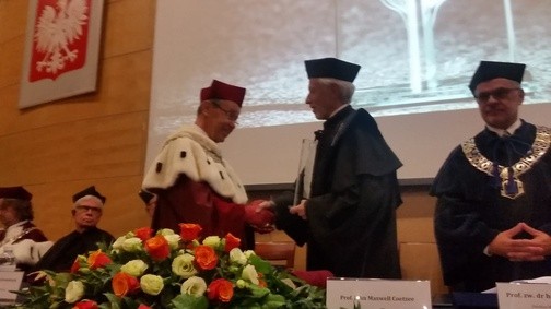 John Maxwell Coetzee doktorem honoris causa UŚ