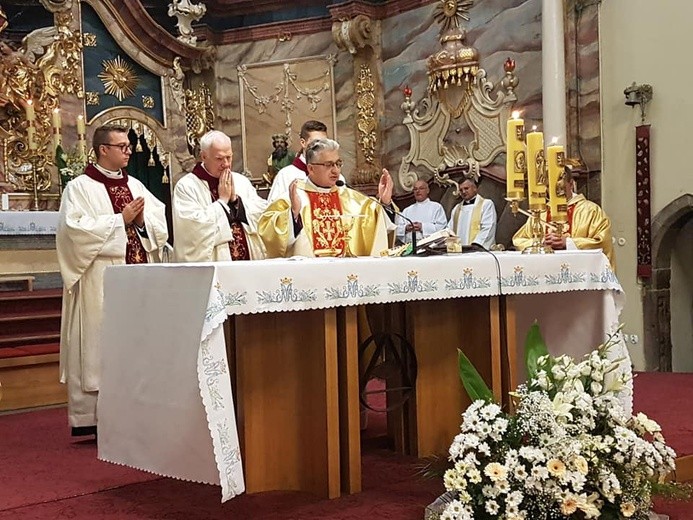 Rocznica koronacji fresku w Dzierżoniowie