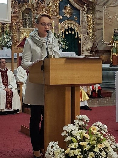 Rocznica koronacji fresku w Dzierżoniowie