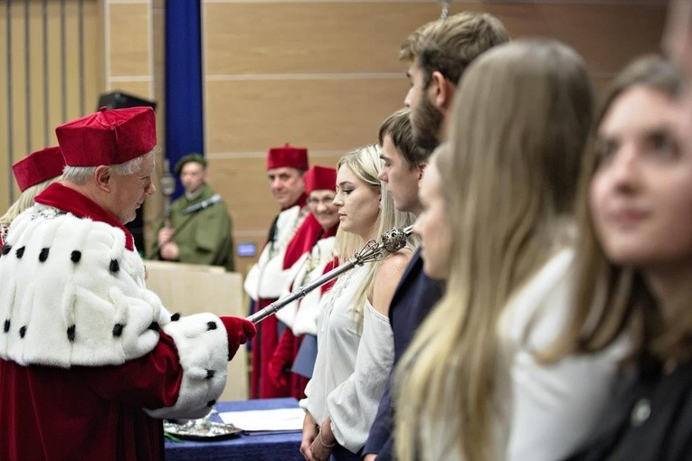 Immatrykulacja nowych studentów