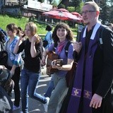 Ks. Wojciech Łoś - uczestnik pieszych pielgrzymek