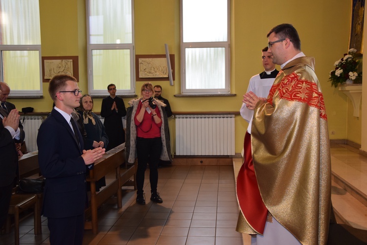 Obłóczyny w Wyższym Seminarium Duchownym w Łowiczu