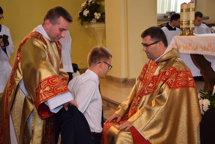 Obłóczyny w Wyższym Seminarium Duchownym w Łowiczu