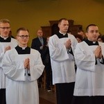 Obłóczyny w Wyższym Seminarium Duchownym w Łowiczu