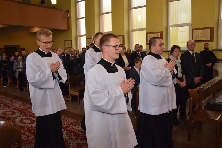 Obłóczyny w Wyższym Seminarium Duchownym w Łowiczu