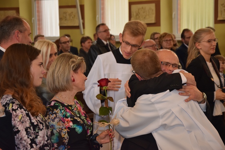 Obłóczyny w Wyższym Seminarium Duchownym w Łowiczu