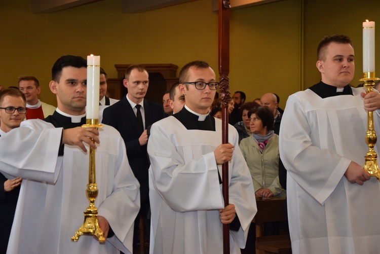 Obłóczyny w Wyższym Seminarium Duchownym w Łowiczu