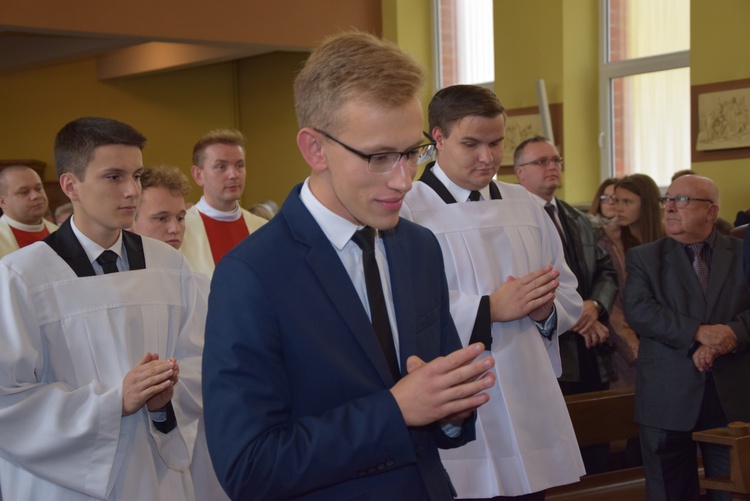 Obłóczyny w Wyższym Seminarium Duchownym w Łowiczu