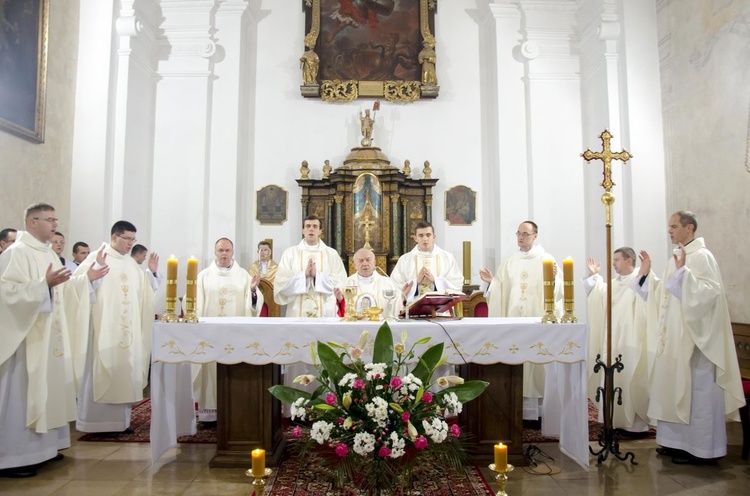 Klerycy już w sutannach