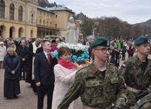 Przed wejściem do Pijalni Głównej