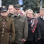 Odsłonięcie pomnika J. Piłsudskiego w Nowym Sączu