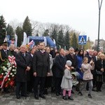 Odsłonięcie pomnika J. Piłsudskiego w Nowym Sączu