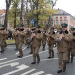 Odsłonięcie pomnika J. Piłsudskiego w Nowym Sączu